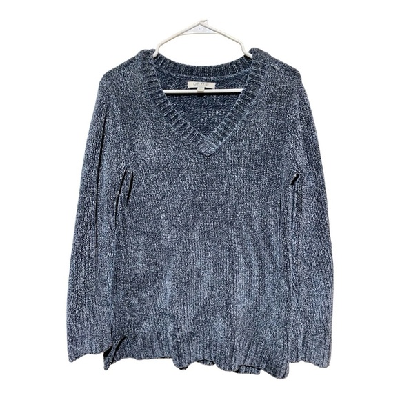 Women's Orvis Poly Chenille V-Neck Sweater Size Small - Picture 1 of 3